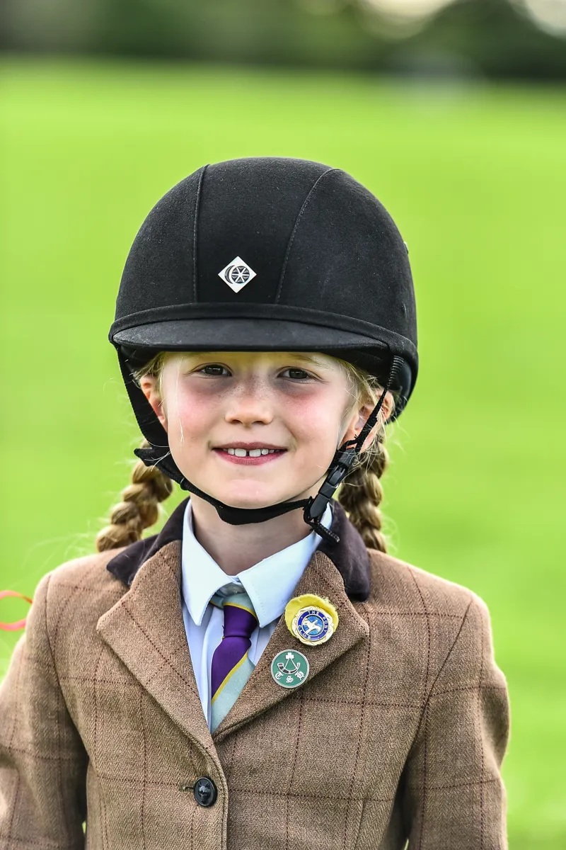 Charles Owen YR8 Suede Riding Hat Black/Black-1